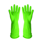 دستکش خانگی بلند کرال سایز متوسط رنگ سبز - فصیحی پلاست (4)