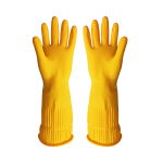 دستکش خانگی بلند کرال سایز متوسط رنگ نارنجی - فصیحی پلاست (4)
