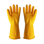 دستکش خانگی کرال سایز متوسط رنگ نارنجی - فصیحی پلاست (4)