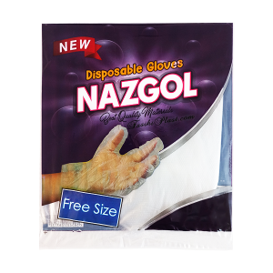 دستکش یکبار مصرف نازگل بسته 100 عددی - فصیحی پلاست (1)