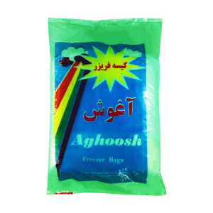 کیسه فریزر آغوش مدل ضخیم سایز 18 در 25 (یک کیلویی) - فصیحی پلاست (1)