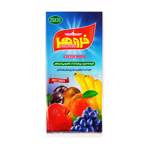 کیسه فریزر چسبی فروهر بسته 100 عددی سایز 25 در 35 - فصیحی پلاست (1)